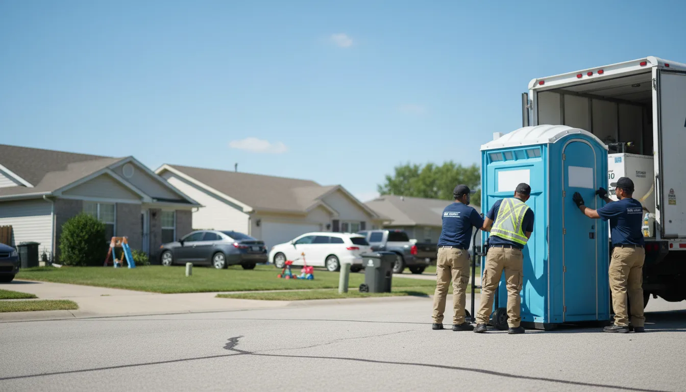 Standard Porta Potty Rentals in Robbins, IL near me
